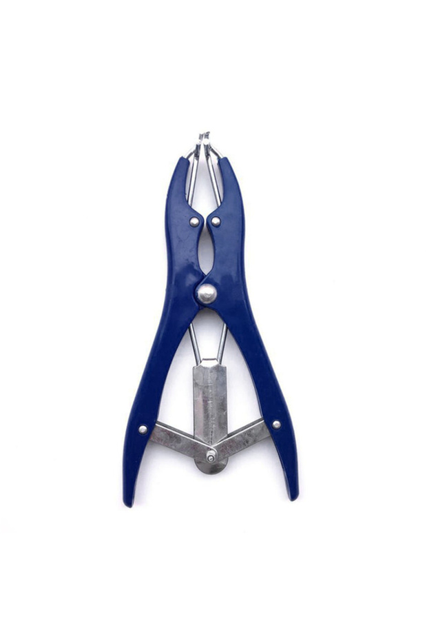1pc blue Metal Balloons Expansion Pliers Filling Balloon Mouth Expander DIY Tools for Transparent Bo