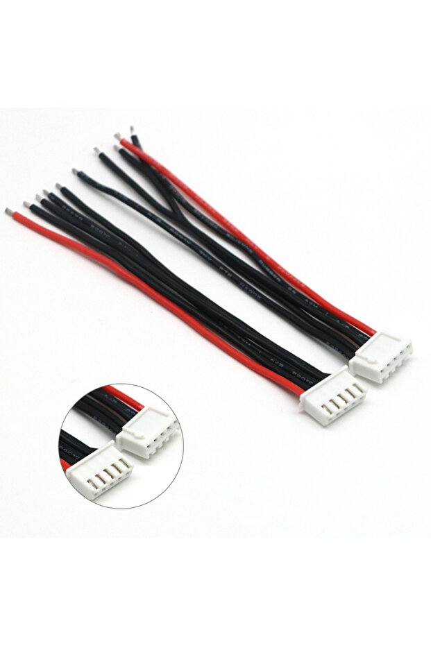 4S 5 wire 5pcs/lot 1S 2S 3S 4S 5S 6S Lipo Battery Balance Charger Cable IMAX B6 Connector Plug Wire
