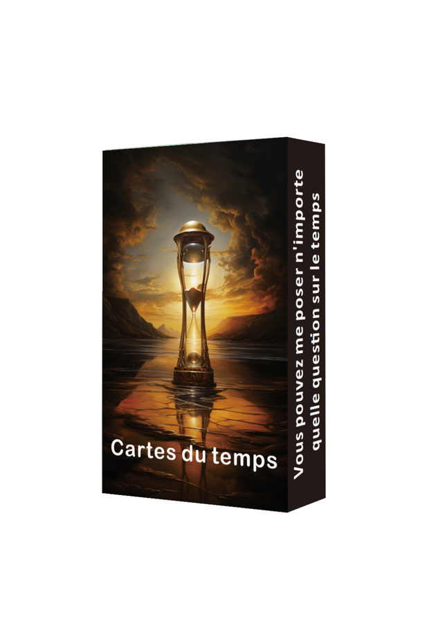 D619 French Oracle Cards, Time Tarot Cards, Divine Timing Oracle Cards, Answers to Your Timing Relat