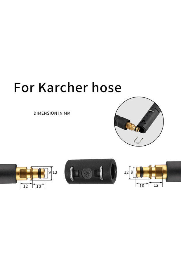 For Karcher K2-K7 Extension Pipe Connector For Pressure Washer Hose Adapter For Karcher Lavor Parksi