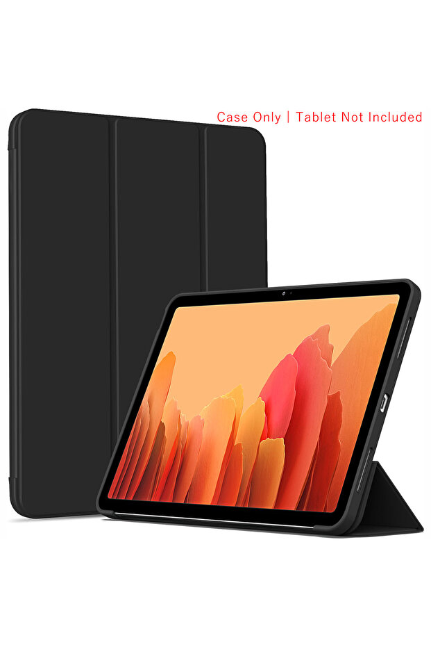Galaxy Tab A7 10.4 YT Black Tri-fold Flip Case For Samsung Galaxy Tab A7 10.4'' 2020/2022 SM-T500 SM