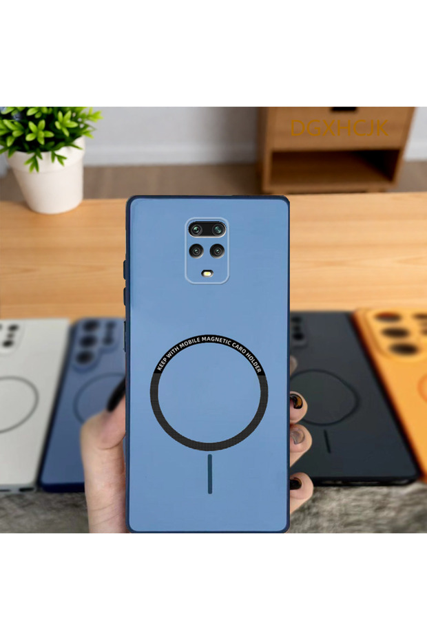غطاء هاتف Redmi Note 9S XCK باللون الأزرق لـ Redmi Note 9S، غطاء هاتف Redmi Note 9 Pro، غطاء هاتف Redmi Note 9 Pro Max