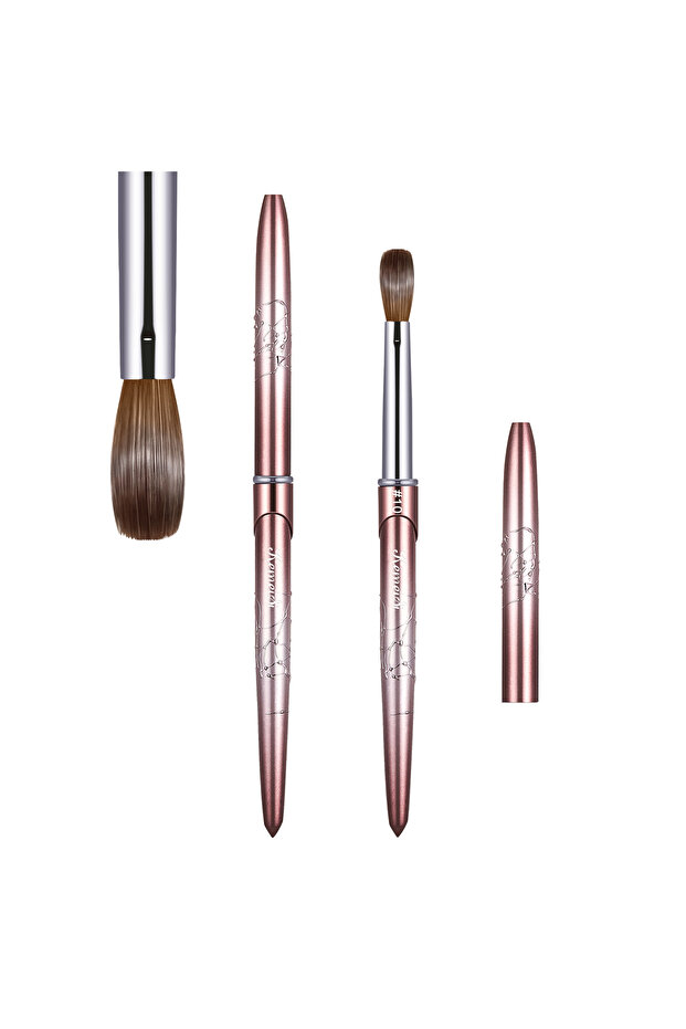 S007-10 Kolinsky Acrylic Nail Brush Kolinsky Hair Bristles Round Shaped Handle Acrylic Brush Nail Br