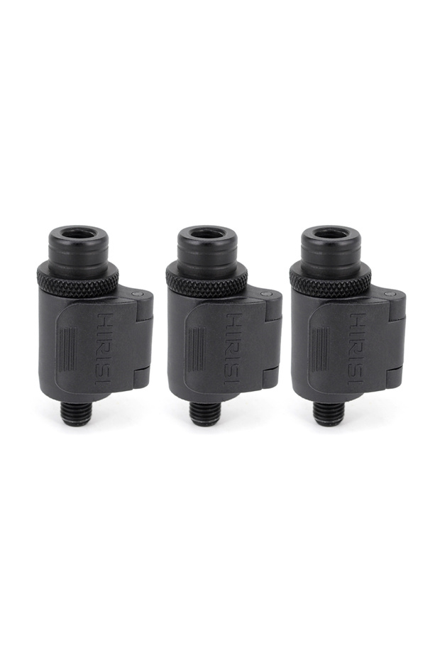 3pcs Carp Fishing Quick Change Connector Aluminium For Carp Fishing Alarms Rod Pod Bank Stick