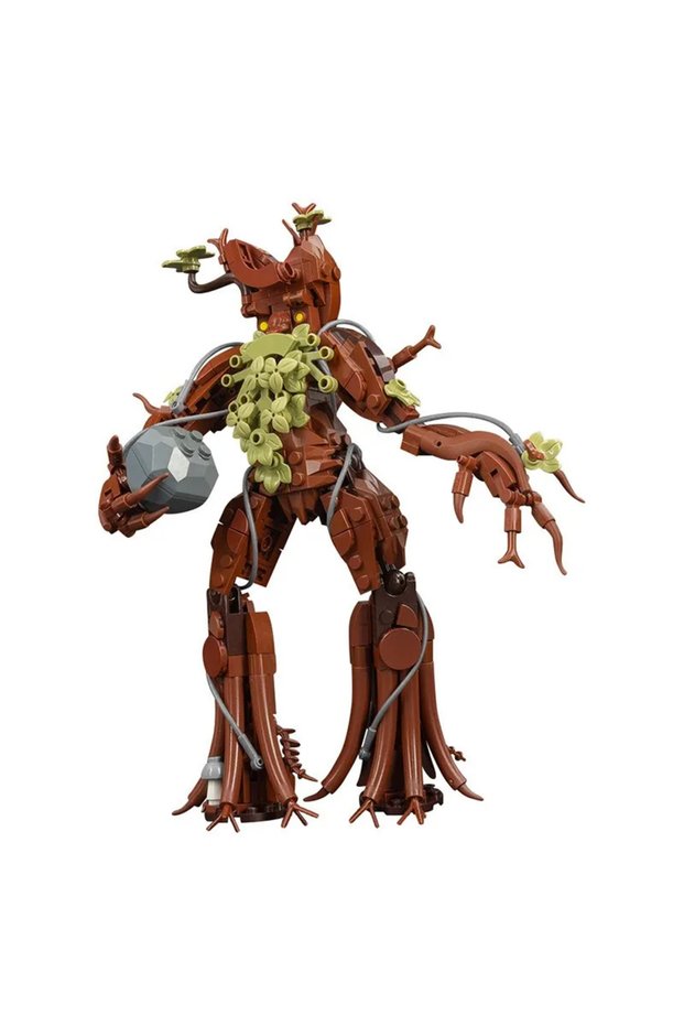 311PCS Ancient Tree Shepherd MOC Building Blocks, Fantasy Ent with Movable Legs, Middle-earth Inspir