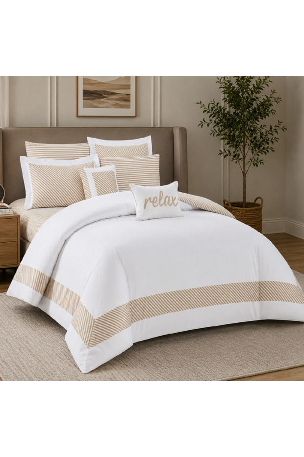 Lemis 2 | Nafir and Nuts 6-Piece Comforter Set