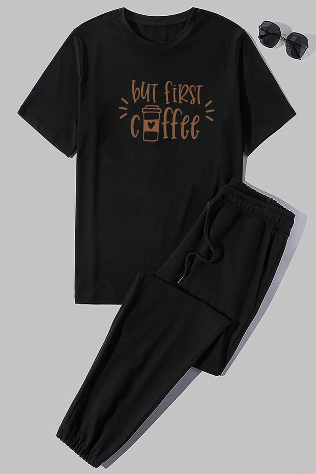 Unisex Coffee 2-Piece Tracksuit Set