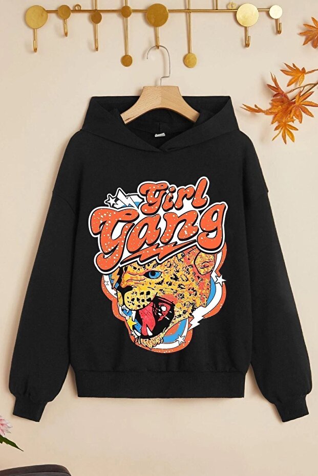 Kids Girl Gang Printed Sweatshirt
