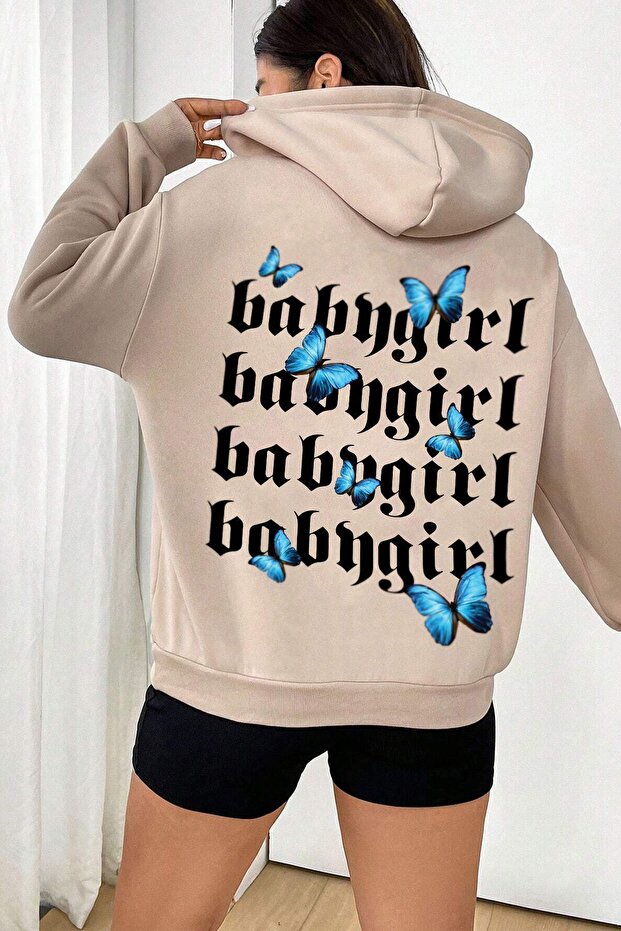 Baby Girl Printed Sweatshirt