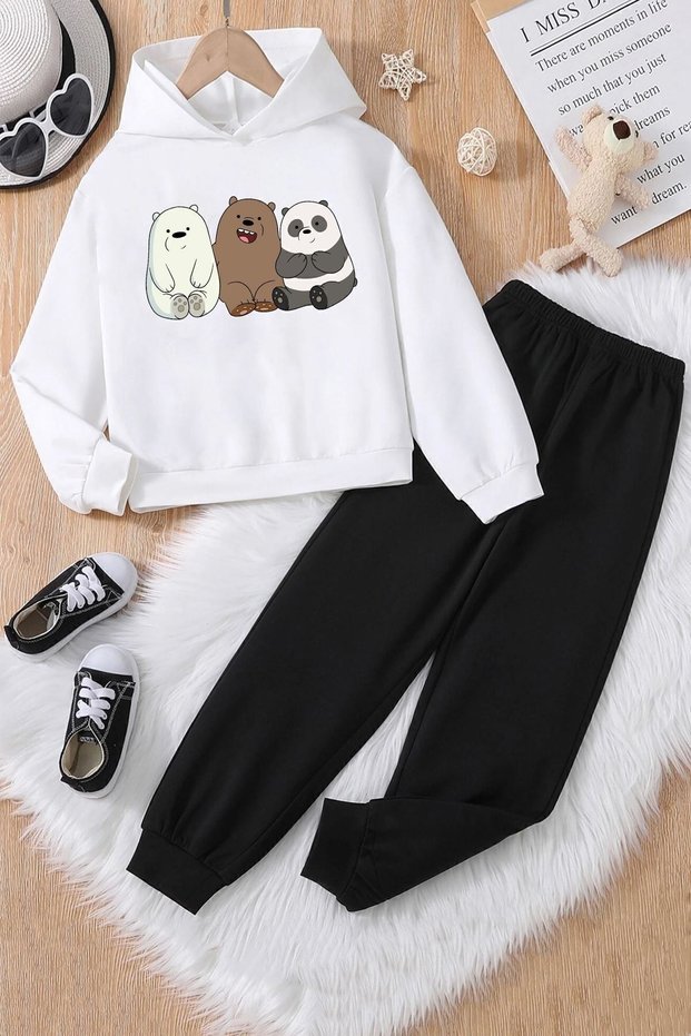 Children's Friendly Bears Tracksuit Set