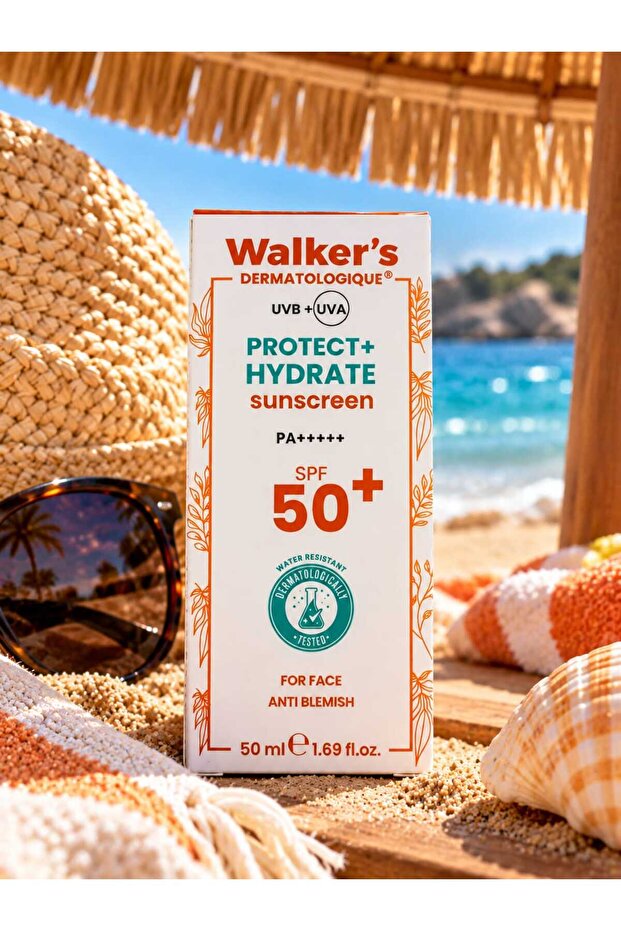 Spf50+ Anti-Blemish Very High Protection Facial Sunscreen - Anti-Aging (2 Pack)