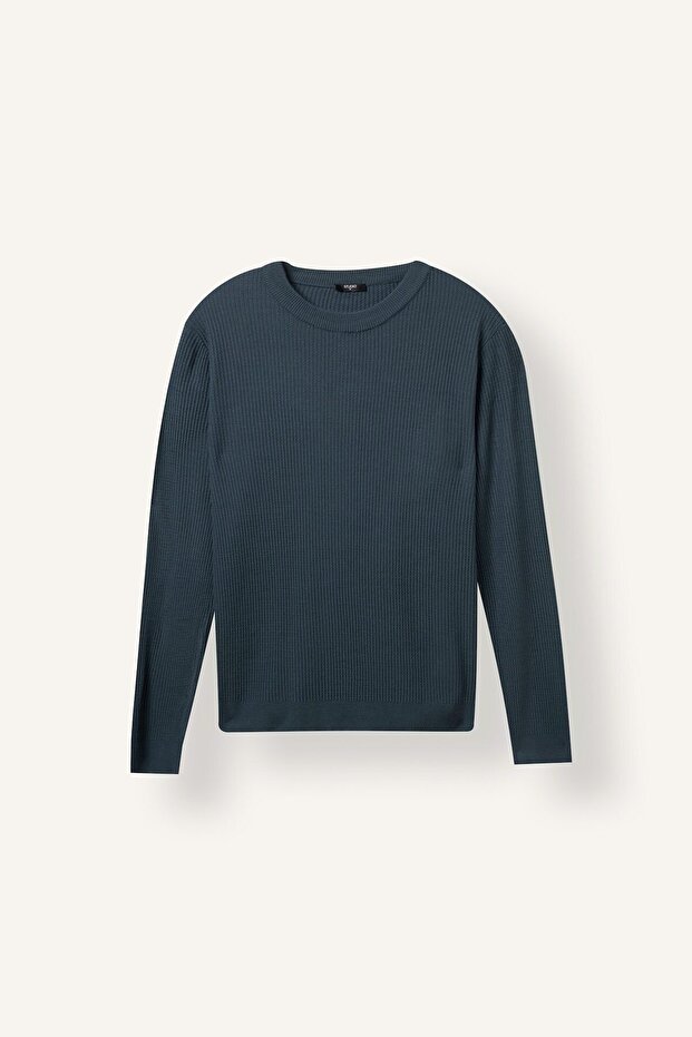 Standard Fit Crew Neck Basic Sweatshirt H8887Ax26Au