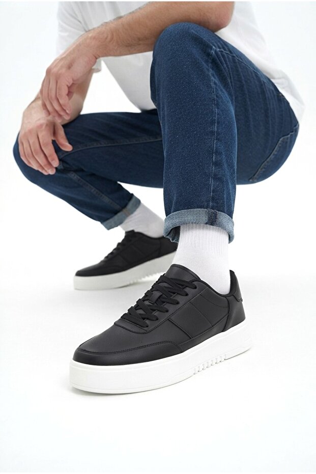 Zrk-n2 premium black white comfort men's sneaker