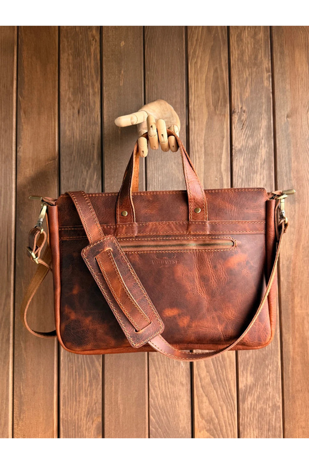 Mac Bag 13-14 Inch Genuine Leather MacBook Bag.Birthday&Mother'S&Father'S&Valentine's Day &Office Gift