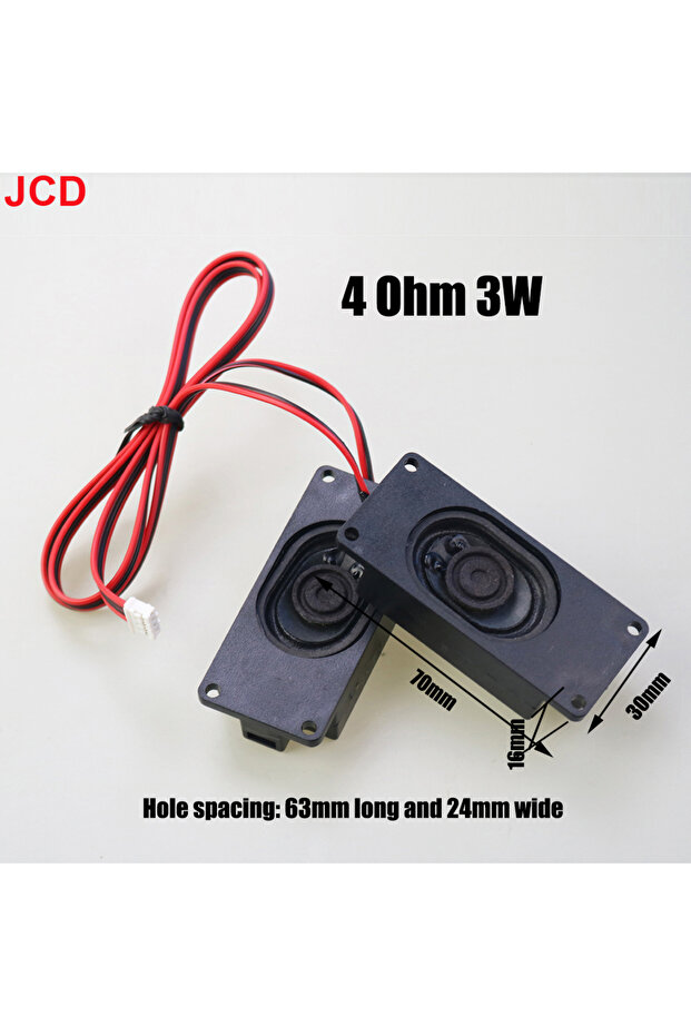 4 Ohm 3W 1pair Audio Portable Speakers 3070 4Ohm / 8Ohm 3W5W10W Computer Speaker Advertising LCD TV
