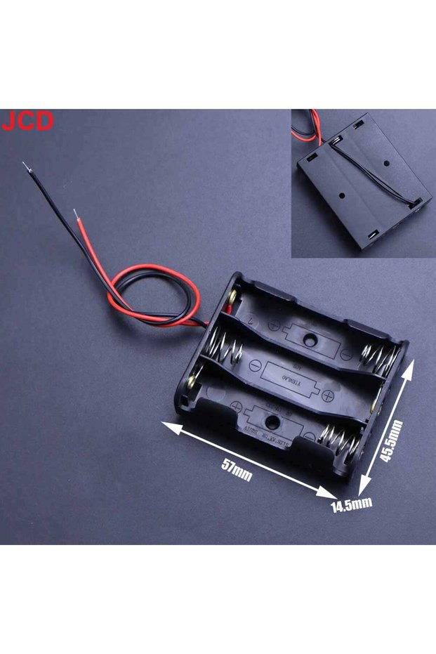 3 Slot 2pcs 2pcs 1 2 3 4 5 6Slots Ports AA 2AA 3AA 4AA 1.5v 3v 4.5v 6v Size Power Battery Storage C