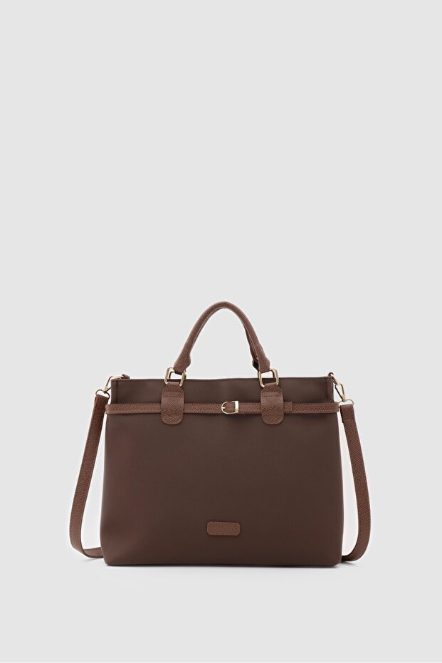 Havana Hand and Crossbody Bag Bitter Brown