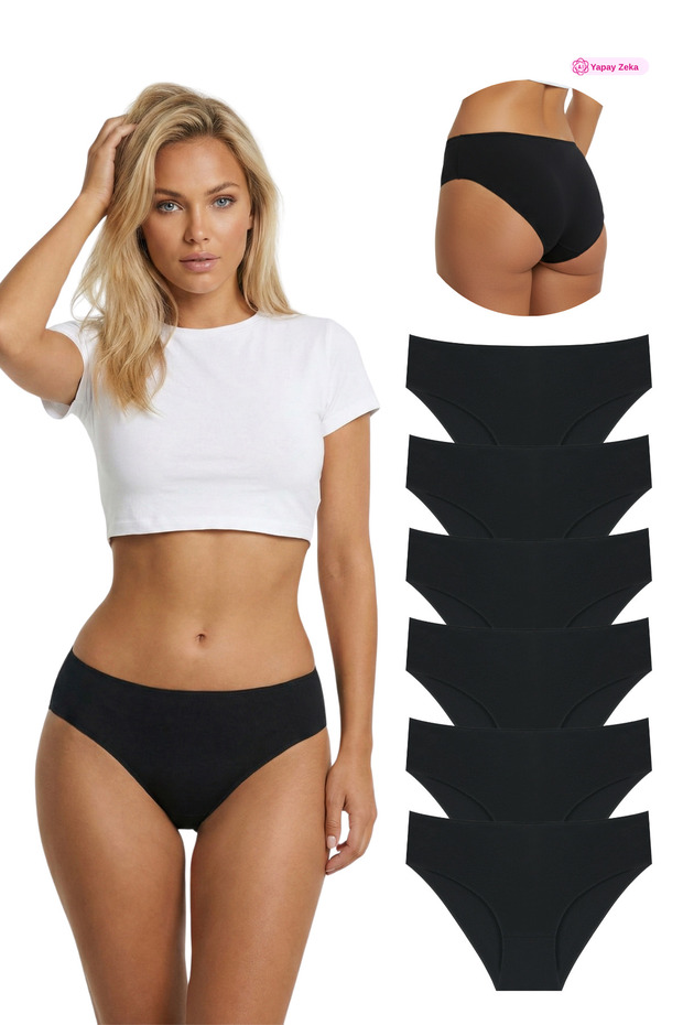 10006 High Waist Bato Pack of 6 Panties