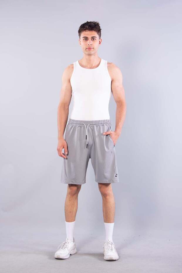 10 Hidden Zipper Match Print Shorts