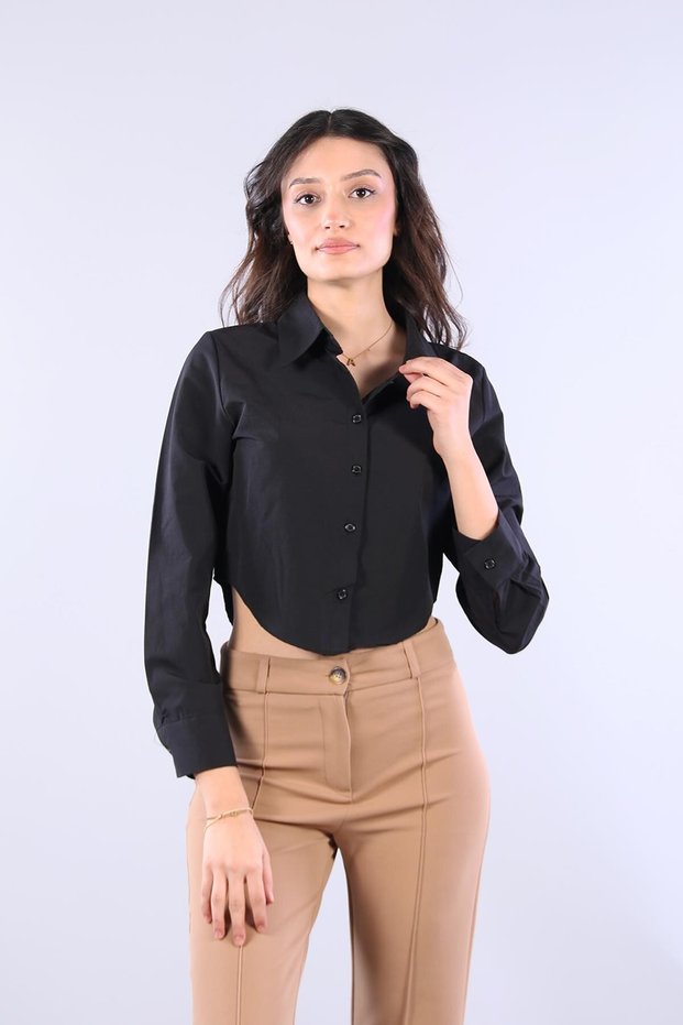 7336 Short Cropped Shirt