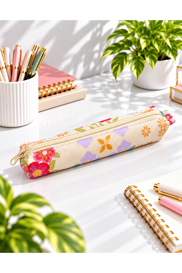 Sausage Pencil Case Slim Long School Pencil Holder..