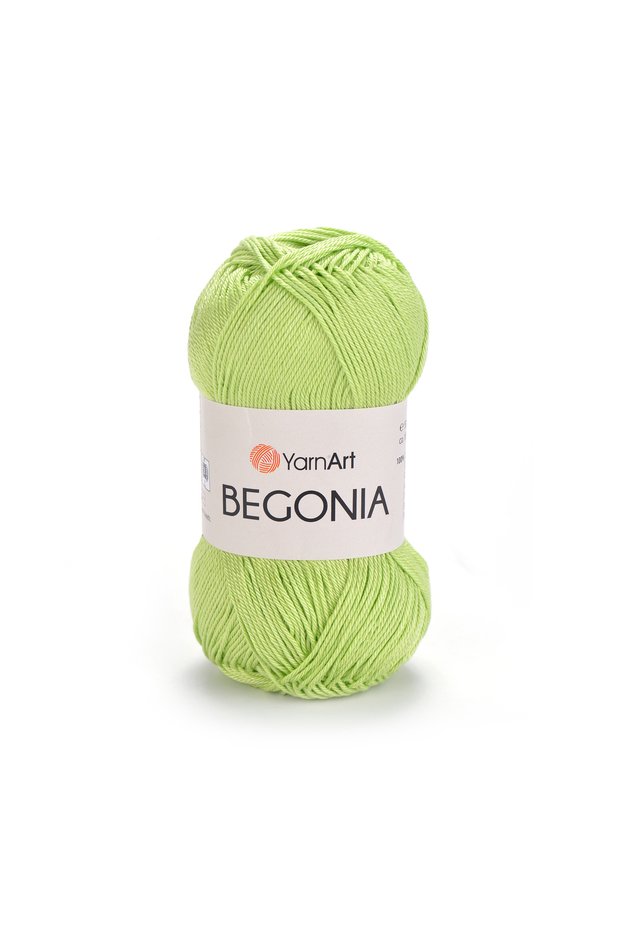 Begonia 100% Mercerized Cotton Knitting Yarn 50 Gr 169 m – 1 Adet-5352