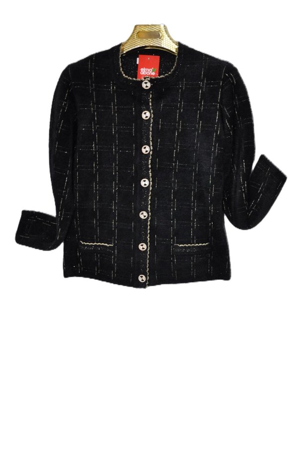 New Season Silvery Beard Short Cardigan