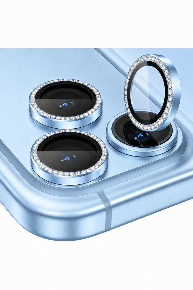 Diamond Stone Aluminum Camera Protection Lens Protector Tempered Glass Compatible with iPhone 18 Pro / iPhone 18 Pro Max