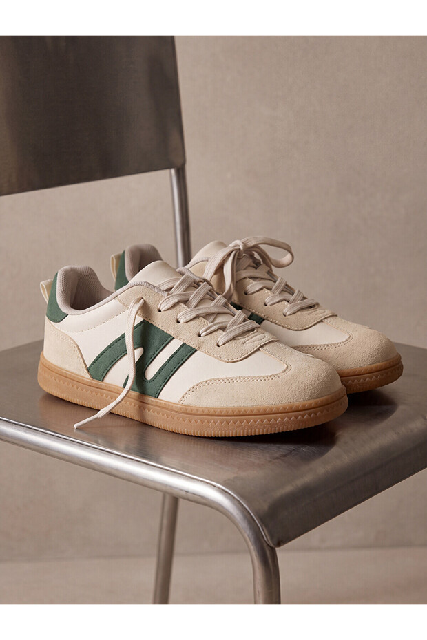Two Mt Shop Quality Lcw Steps Beige Boys' Sneaker