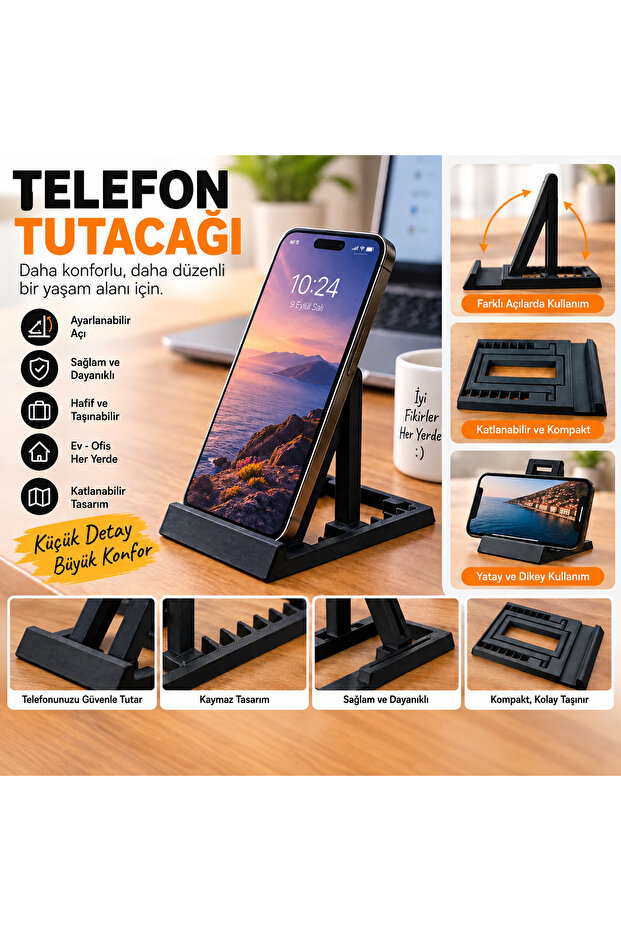 Katlanabilir Telefon Standı
