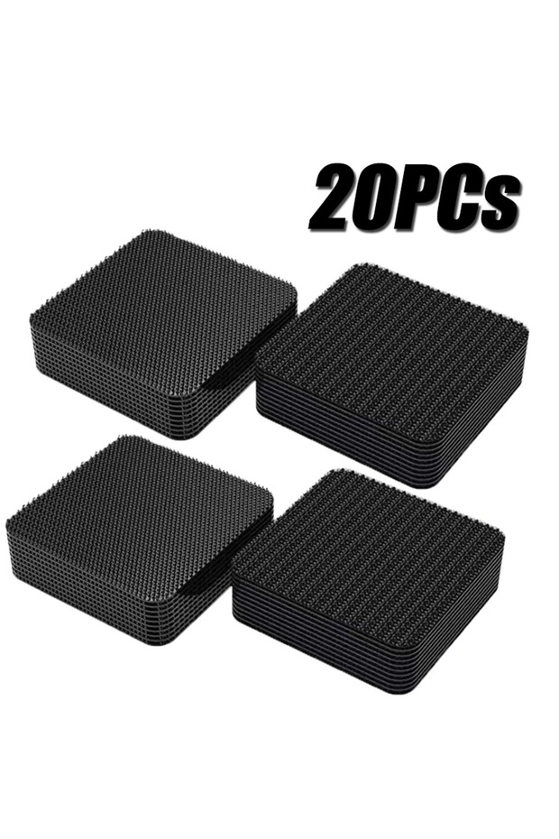 SQUARE 20Pcs 2/20PCS Universal Car Floor Mat Tapes Carpet Tape Self-adhesive Floor Mats Fixing Stick