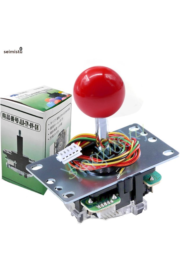 sanwa -jlx-red NEW Original Japan SANWA Joystick JLX-TP-8YT 8 Way Restrictor Arcade Game Machine Zer