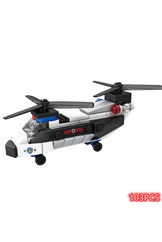 Opp Bag 103pcs DIY MOC City Super Sports Car Motorcycles Off-Road Vehicles Racers Police Fire Trucks
