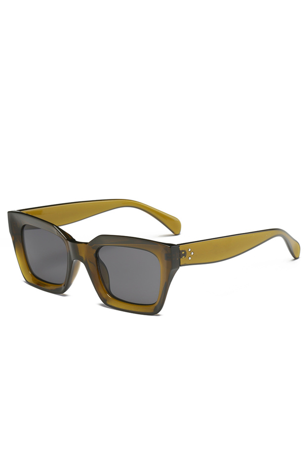 Green Hiking Camping Cat Eye Anti Light Glasses Women Retro Brand Design Vintage Sun Glasses For Fem