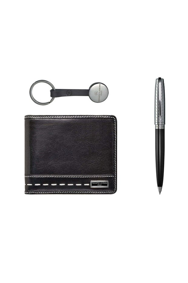 Pen + Wallet + Key-Holder