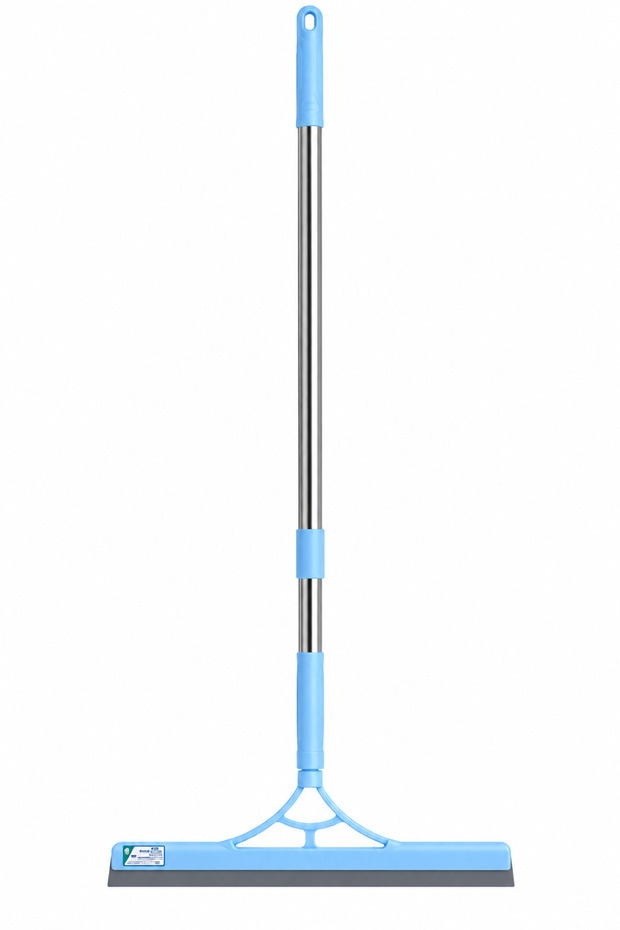 Floor Squeegee Broom Set (97x30cm) - Multi-Surface Water & Hair Removal Squeegee for Bathroom, Tile, Window & Glass Cleaning 2 Piece