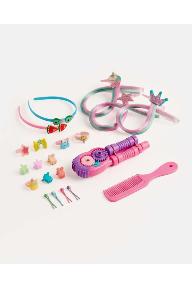 Assorted DIY Hair Styling And Beauty Set For Girls