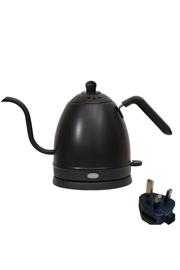 Electric kettle,kettle,Electric Gooseneck Thermostatic Kettle Adjustable Digital Temperature Control,Anti-Dry Boil Protection,800ml Black