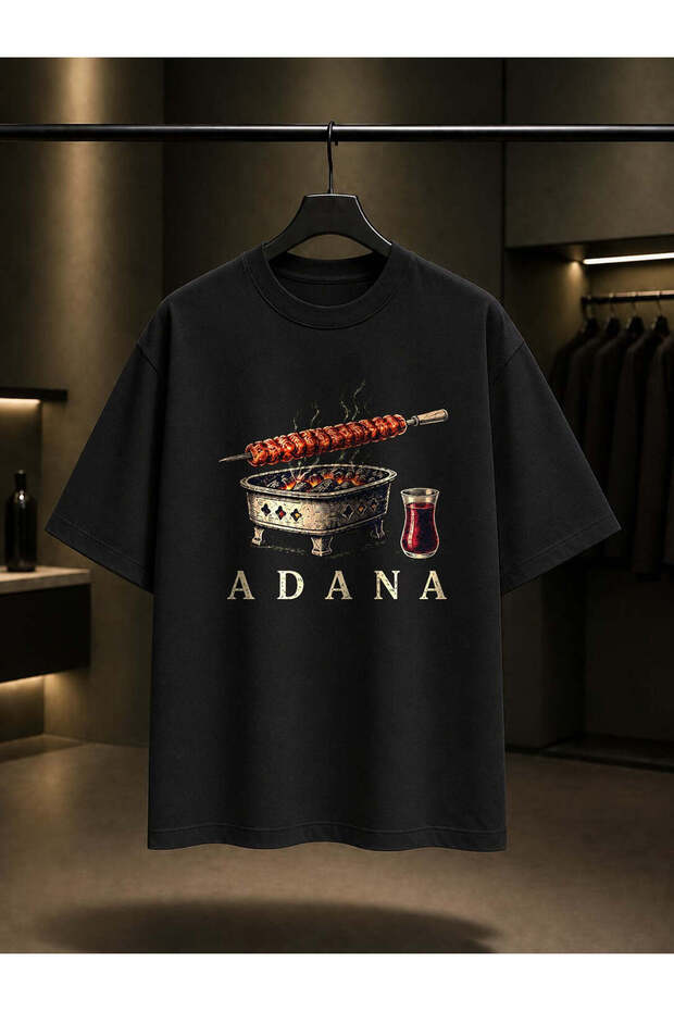 Adana Kebap Printed Unisex 100% Cotton T-Shirt