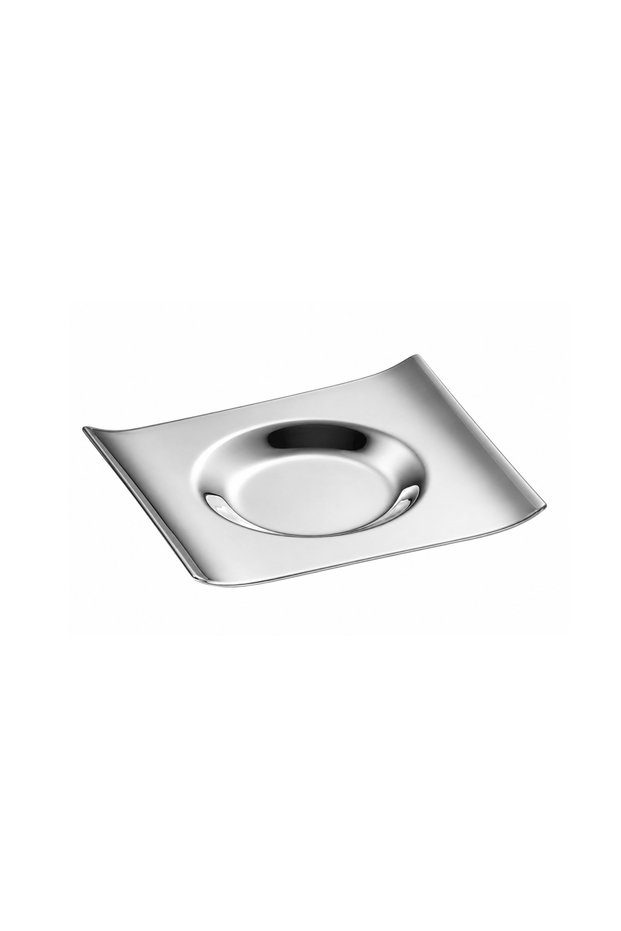 Helen Sade Stainless Steel Square Tea Plate Set of 6 304 Quality 18/10 Cr-Ni
