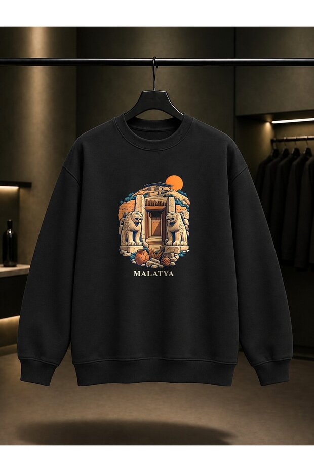 Malatya Arslantepe Printed Unisex 100% Cotton Sweatshirt