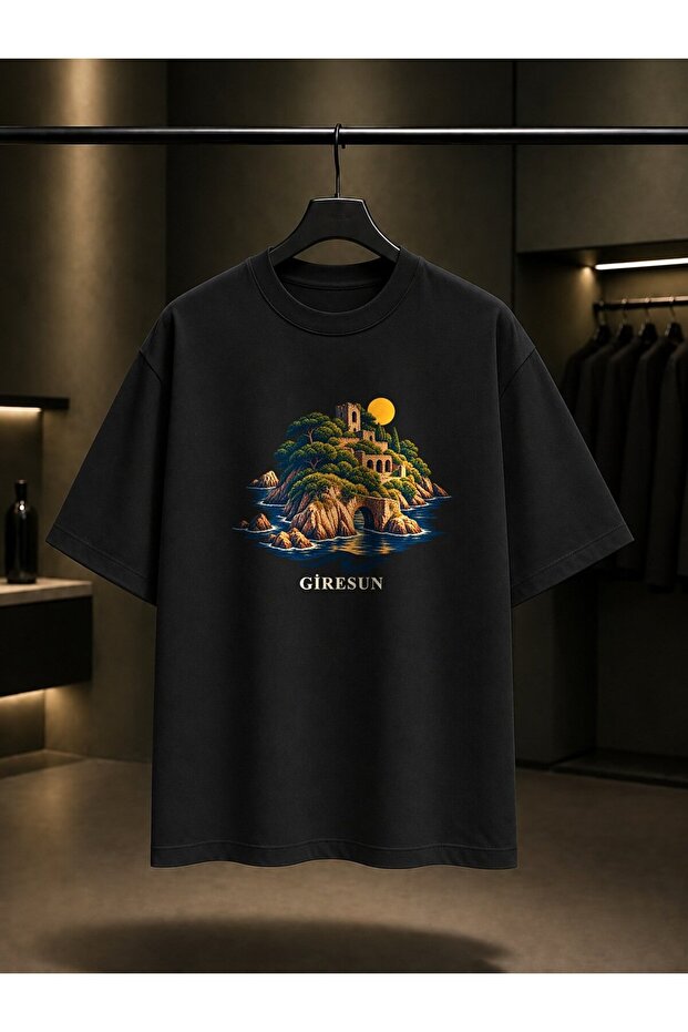 Giresun Island Printed Unisex 100% Cotton T-Shirt