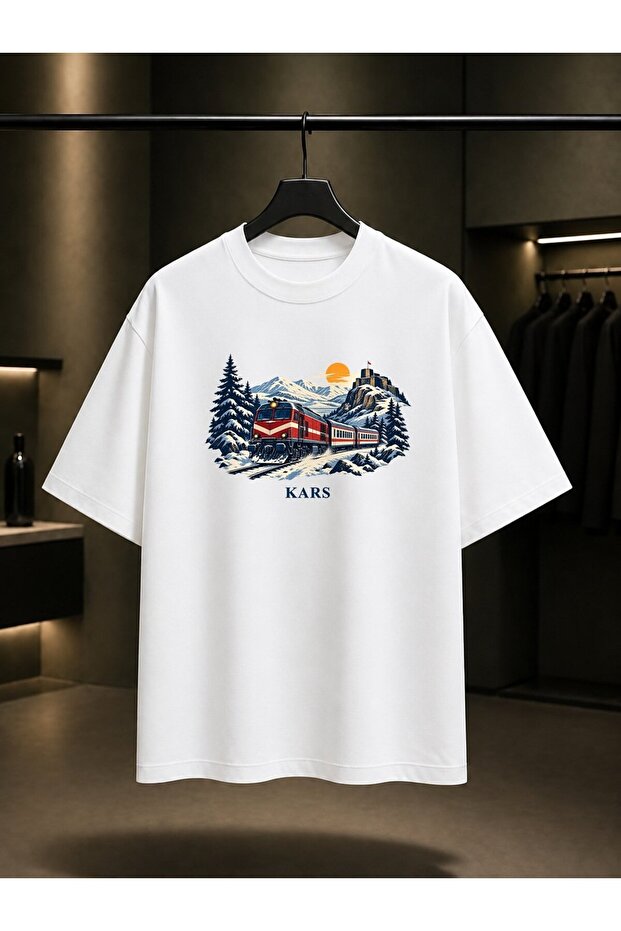 Kars East Express Printed Unisex 100% Cotton T-Shirt