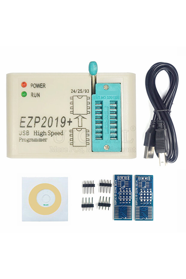with 2 Kit USB Programmer High Speed SPI USB 2.0 for 24 25 93 EEPROM 25 Flash BIOS Chip with SOP Soc