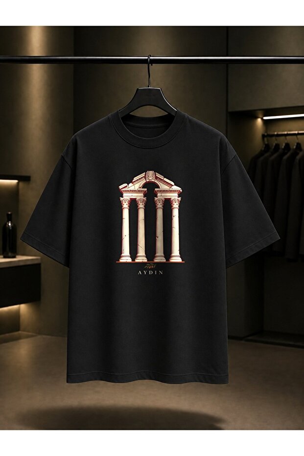 Aydın Afrodisias Printed Unisex 100% Cotton T-Shirt