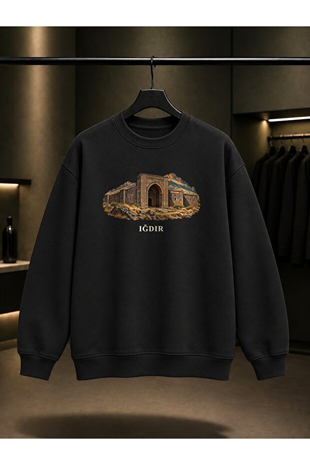 Iğdır Harmandöven Printed Unisex 100% Cotton Sweatshirt