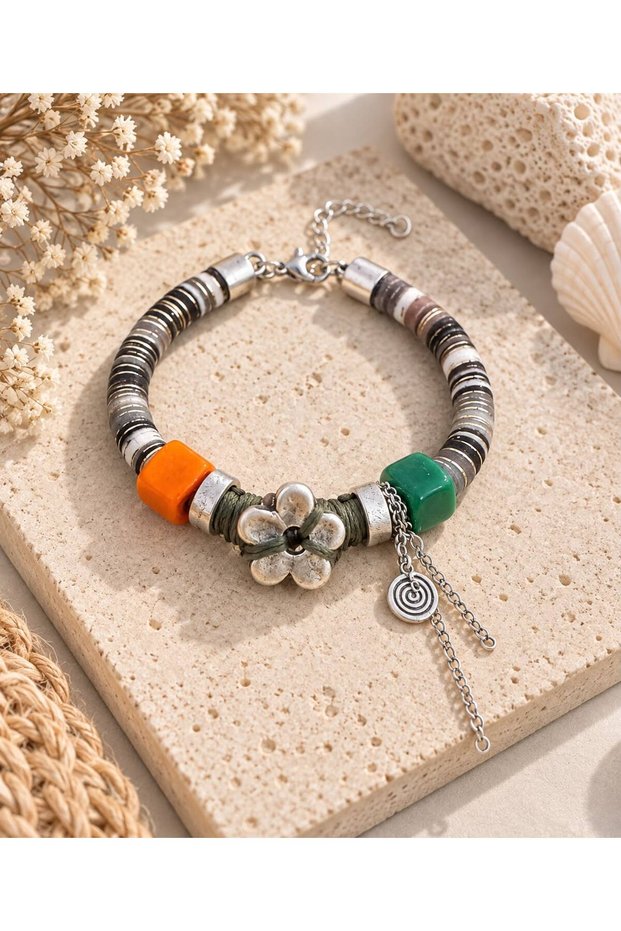 Handmade Special Design Bracelet - Bohemian Style Bodrum Beaded Bracelet