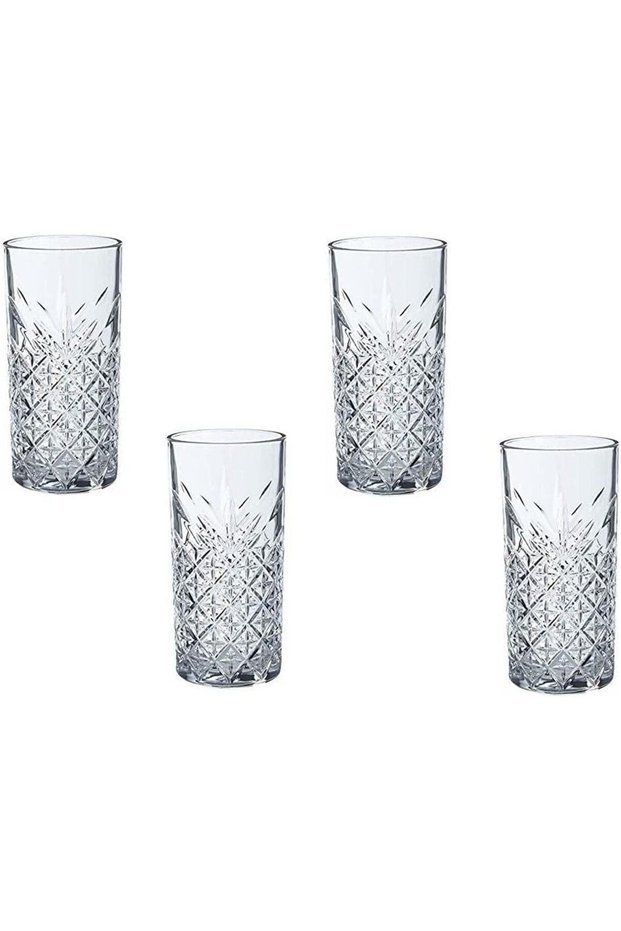 Pasabahce Timeless Soft Drink-Long Drink 365 Cc 4-Pack Gift Box