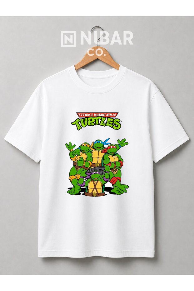 Ninja Turtles Vintage Unisex Premium Cotton Custom Design T-Shirt - High Quality Printing Tee