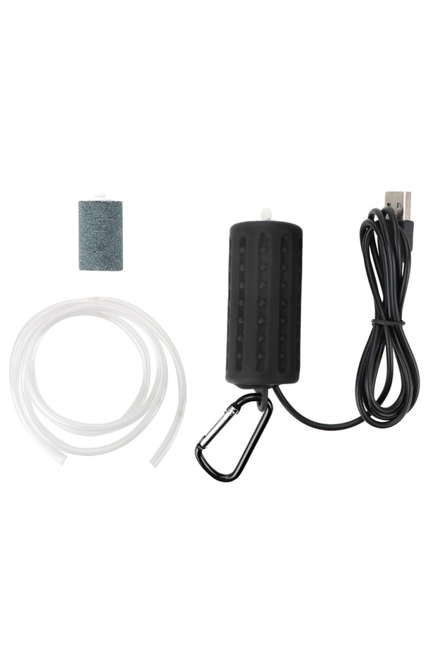 black Fish Tank Accessories Mini USB Aquatic Terrarium Filter Mute Energy Saving Supplies Aquarium F